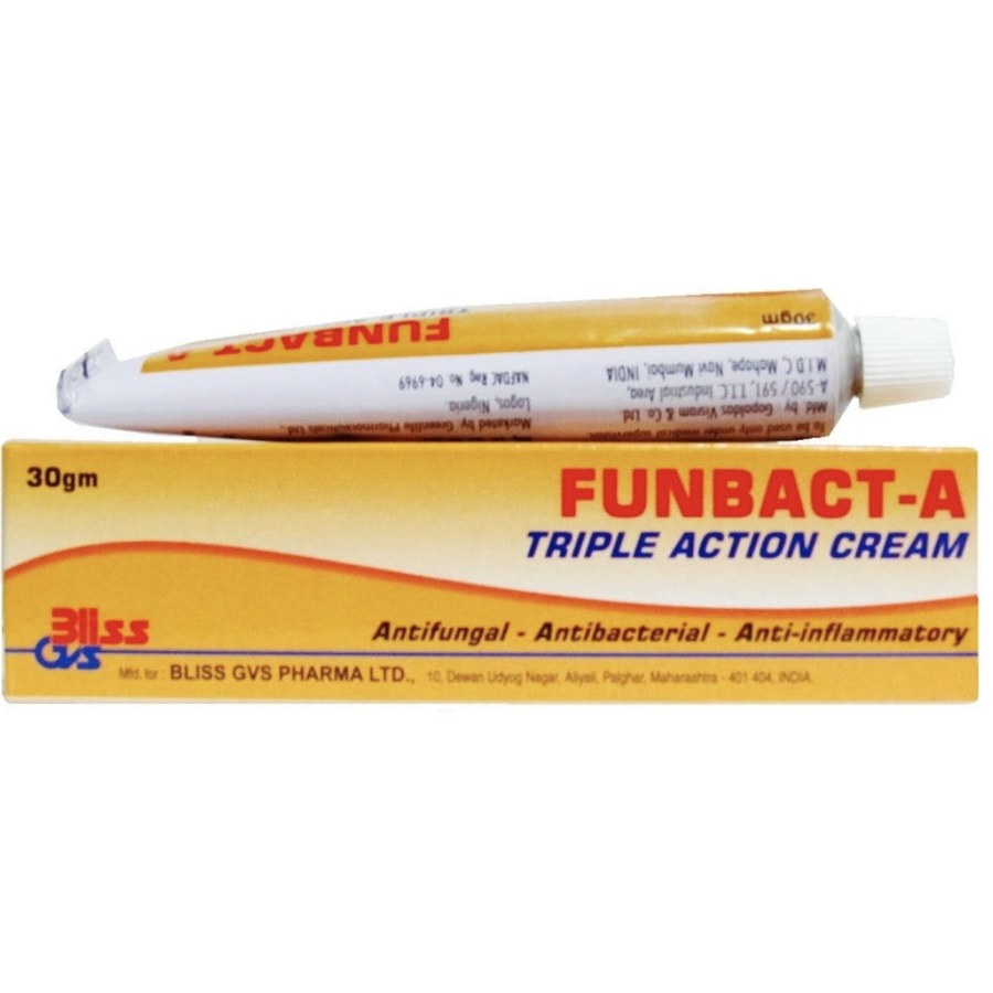 Funbact-A Triple Action Cream 30g