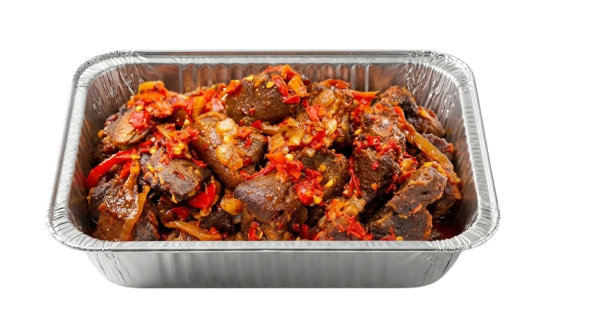 Peppered Goat Meat