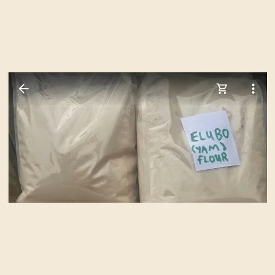 Correct Elubo Isu (Yam Flour)